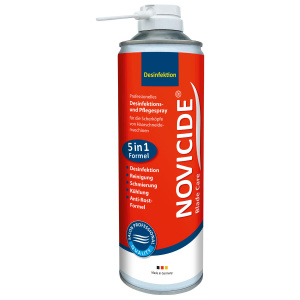 NOVICIDE BLADE CARE 5-IN-1 FORMULA PROFESSIONAL DISINFECTION AND CLEANING 500ml